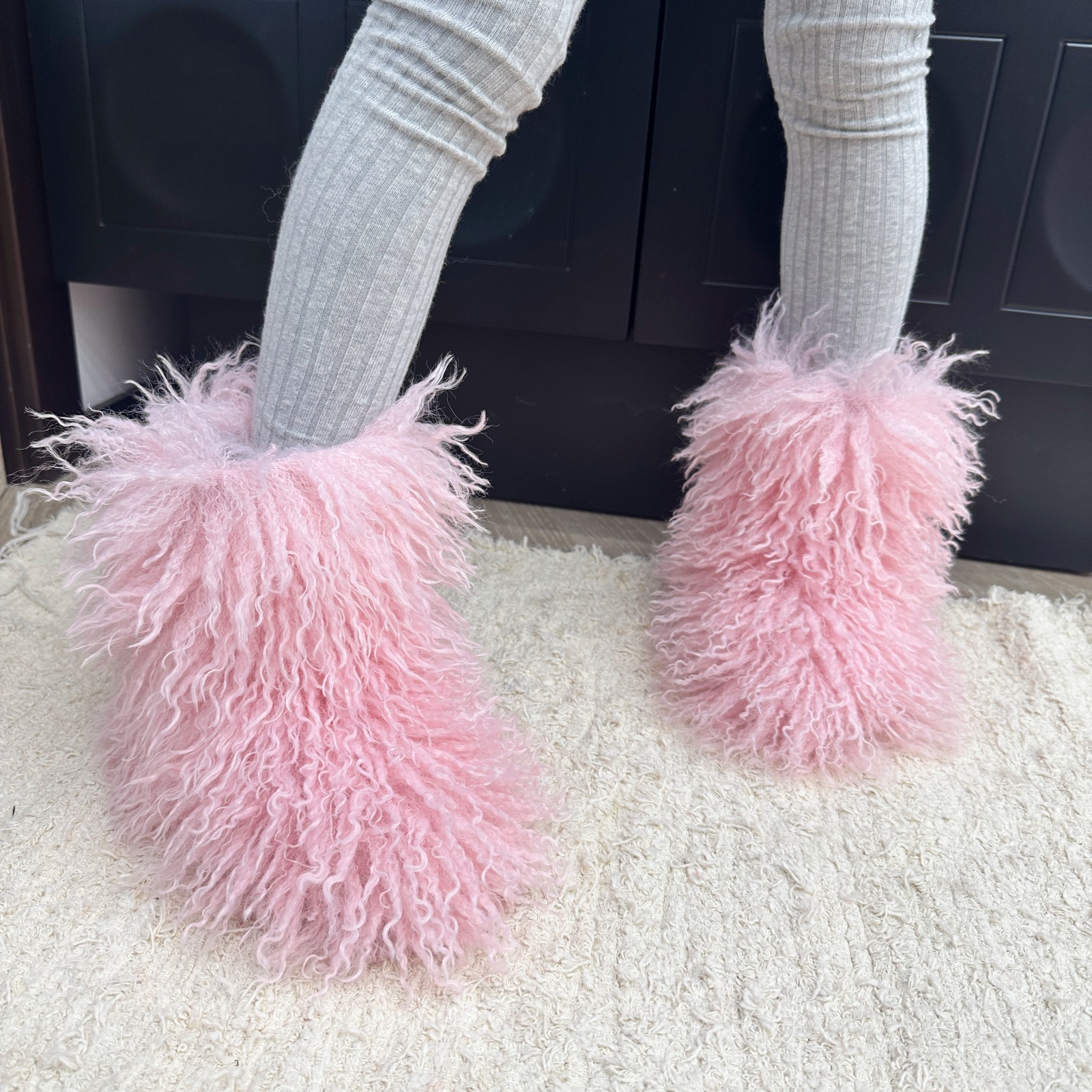 Luxury Thick Fur Boots Kid Gir - Kids Outdoor Boots recensione e prezzo