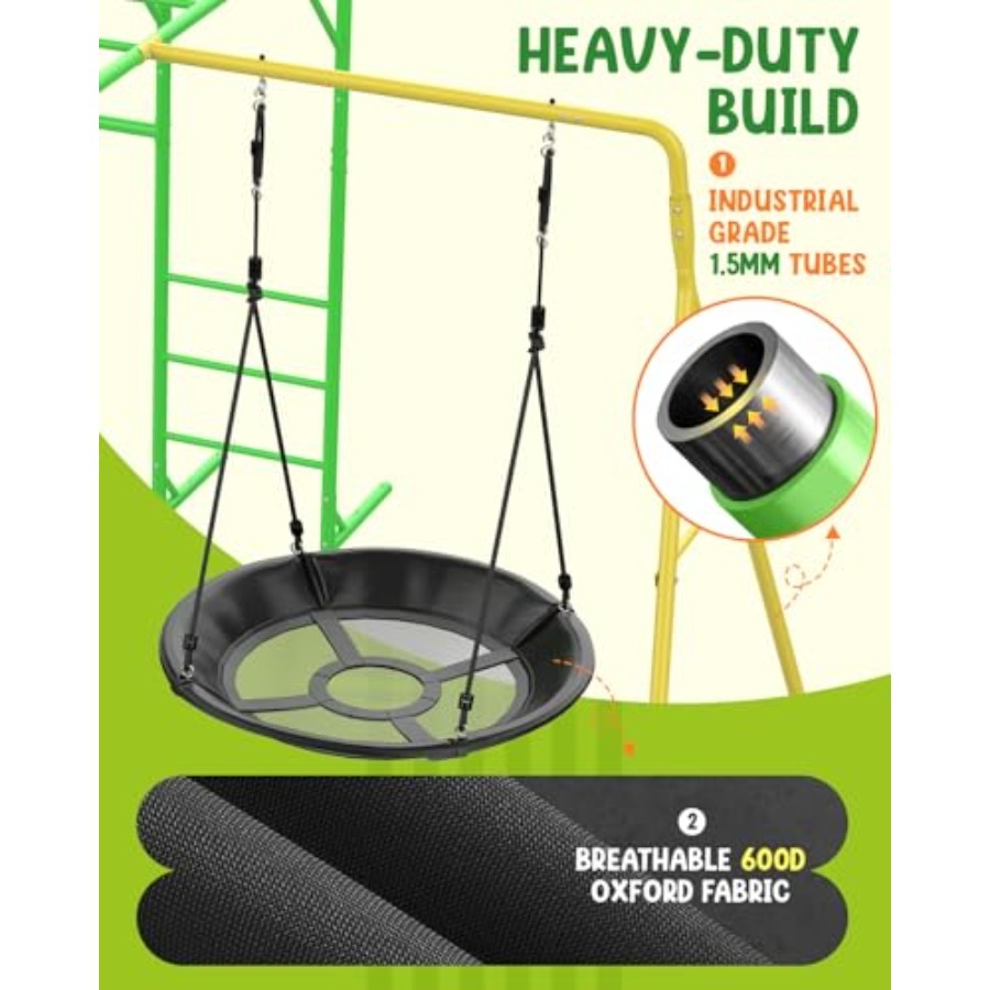 Monkey Bars Set for Backyard w - Kids Outdoor Monkey Bars recensione e prezzo